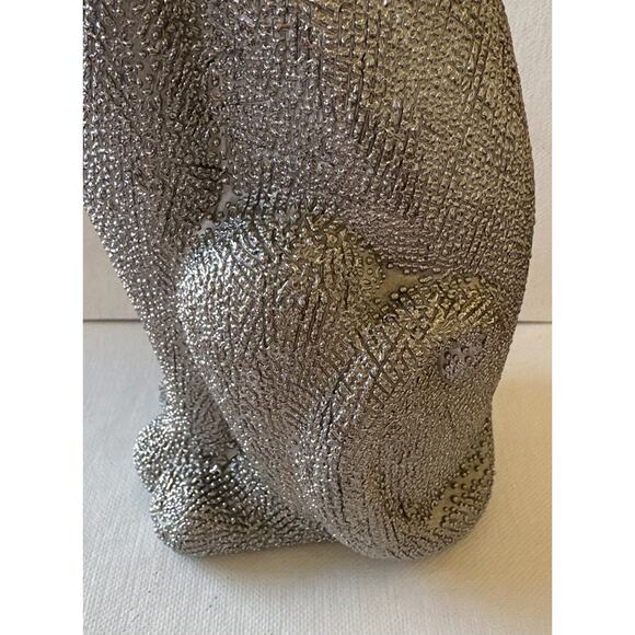 Sagebrook Home 12" Leopard Figurine, Panther , Cheetah , Cat Silver - - Picture 4 of 9